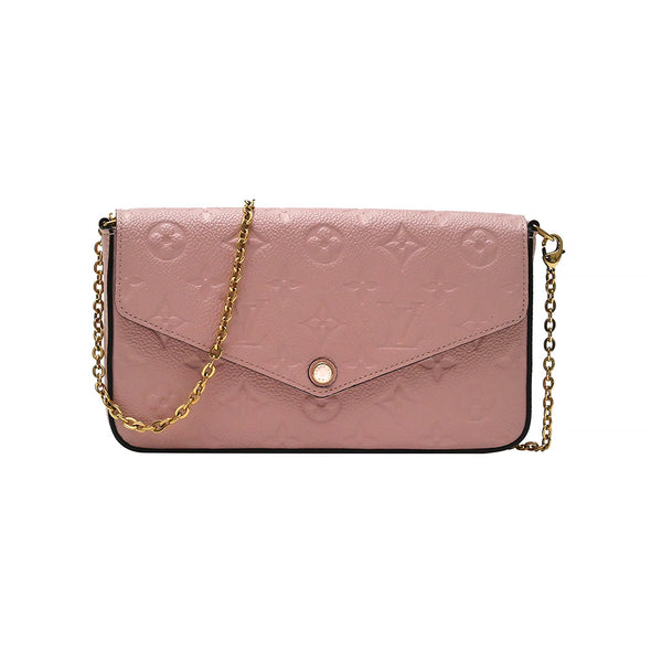 Rose Poudre Monogram Empreinte Felicie Pochette (Rented Out)