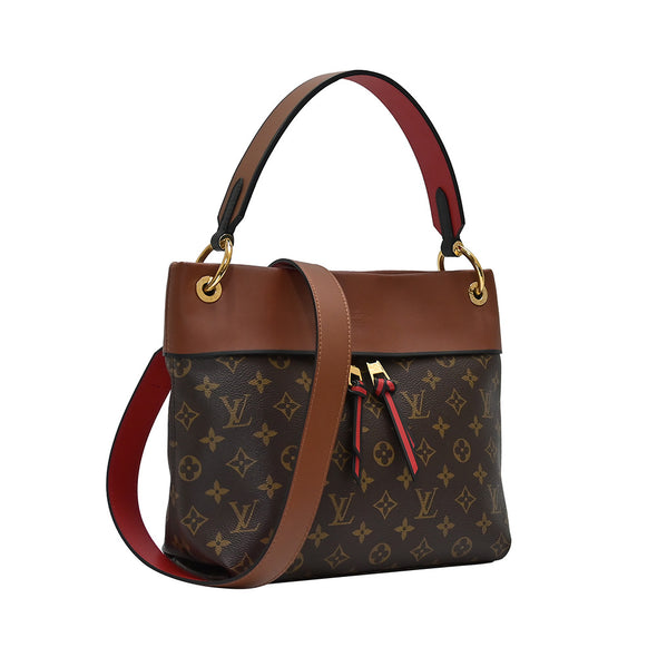 Caramel Tuileries Basace Monogram Canvas Shoulder Bag (Rented Out)
