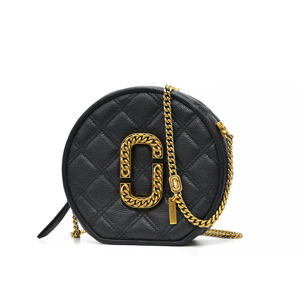 Black The Status Round Crossbody Bag (Rented Out)