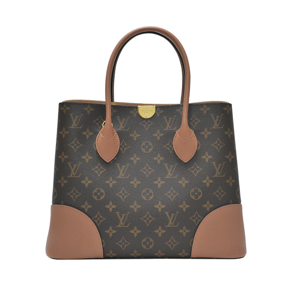 Dark Rose Monogram Canvas Flandrin Shopping Tote (Rented Out)