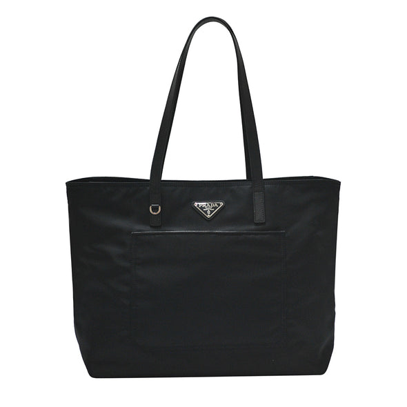 Nero Tessuto Vela Shopping Tote (Rented Out)