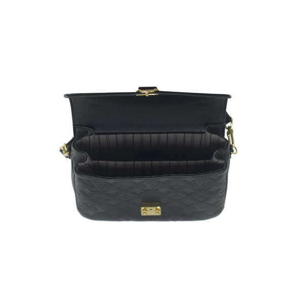 Noir Monogram Empreinte Pochette Metis (Rented Out)