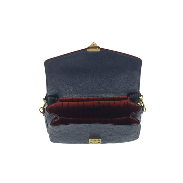 Marine Rouge Monogram Empreinte Pochette Metis (Rented Out)