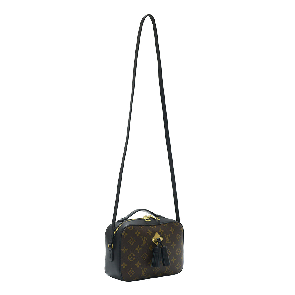 Louis Vuitton - Saintonge Monogram Canvas Camera Bag Noir