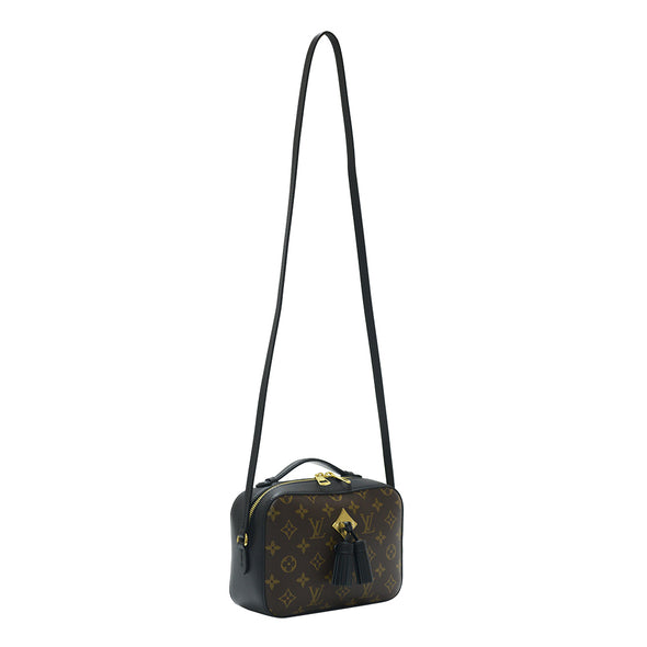 Black Monogram Canvas Saintonge Camera Bag (Rented Out)