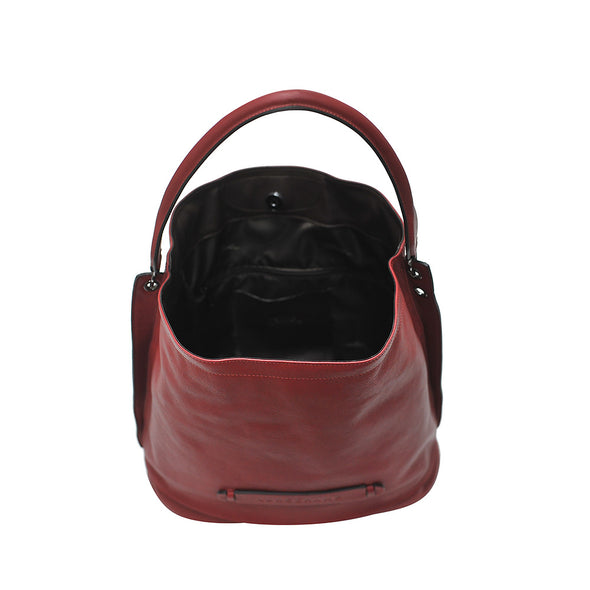Garnet Red 3D Hobo Bag [Clearance Sale]