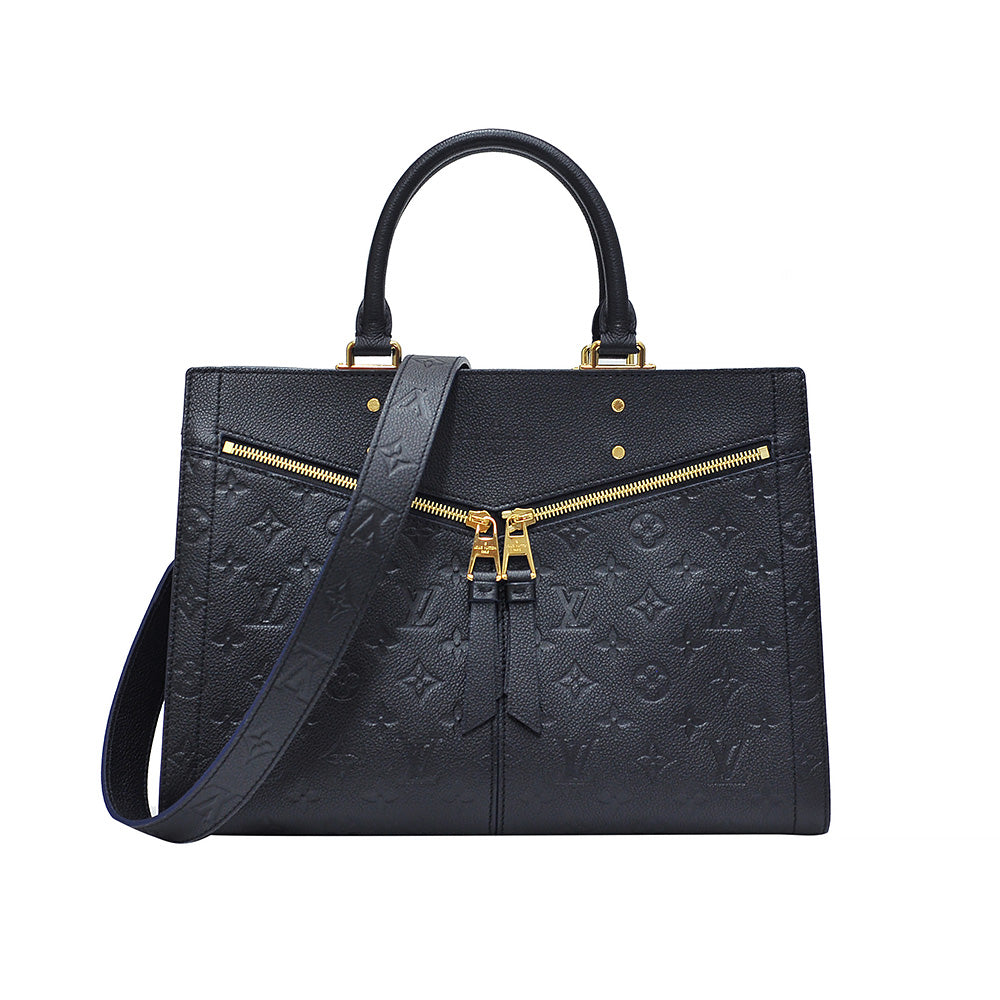 Louis Vuitton Monogram Empreinte Leather Shoulder Tote Bag