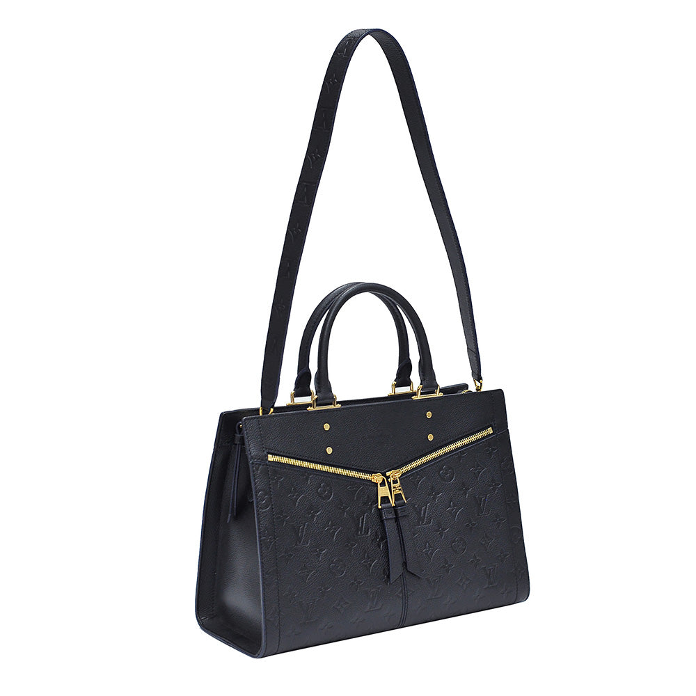 Louis Vuitton Sully mm Monogram Empreinte Noir Black Shoulder Bag