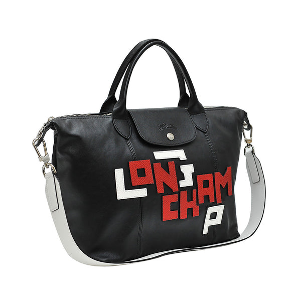 Le Pliage Cuir LGP Top Handle M - 2 [Clearance Sale]