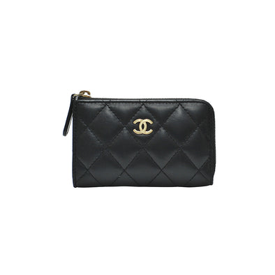 Chanel Pink CC Caviar Leather Zip Around Wallet ref.637329 - Joli