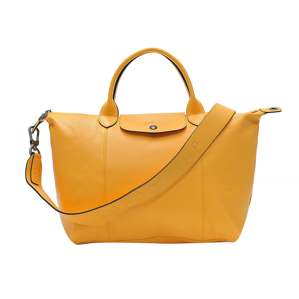 Longchamp Extra Small Le Pliage Cuir Top Handle Bag - Farfetch