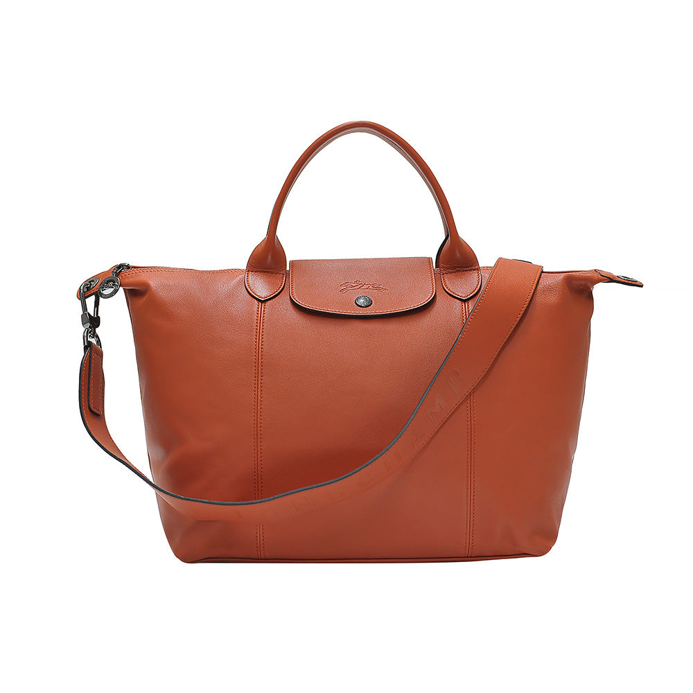 longchamp cuir medium