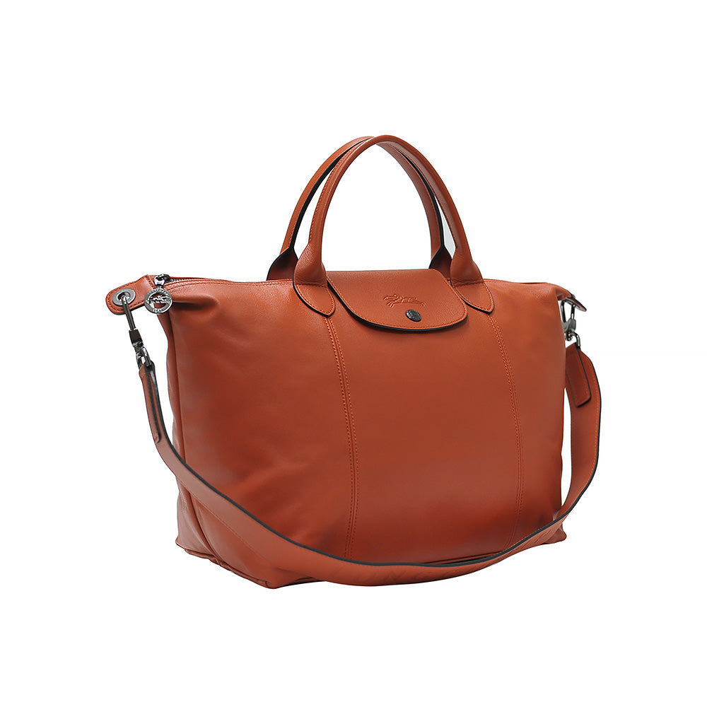 Longchamp Le Pliage Cuir Medium Leather Tote @ Gilt From $299.99