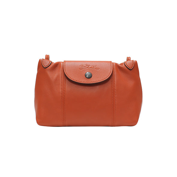 Rust Le Pliage Cuir Crossbody Bag - 2