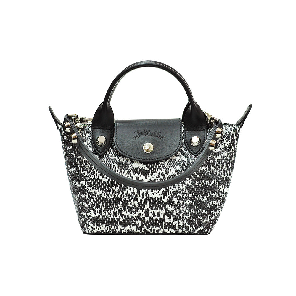 Longchamp le sales mini pliage cuir