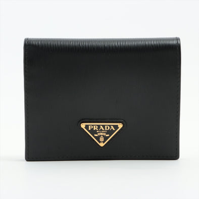 Prada Nero Small Vitello Move Leather Wallet [Clearance Sale]