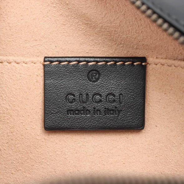 Gucci Black GG Marmont Matelasse Small Shoulder Bag - 3 [Clearance Sale]