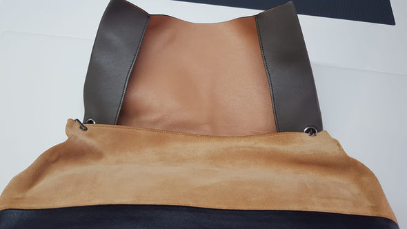 Celine Anthracite Multicolor Shoulder Bag