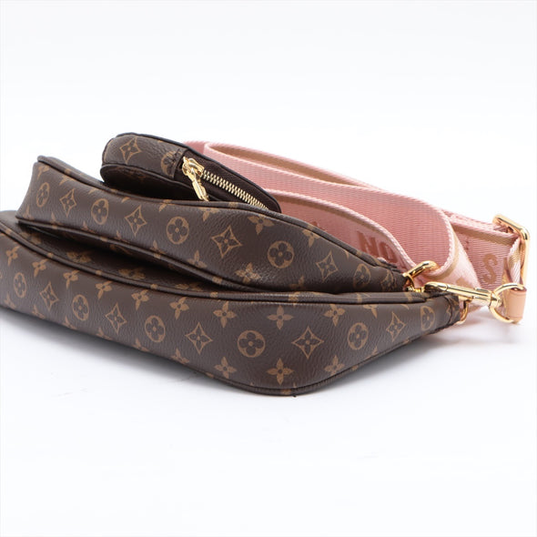 Louis Vuitton Rose Clair Monogram Canvas Multi Pochette - 5