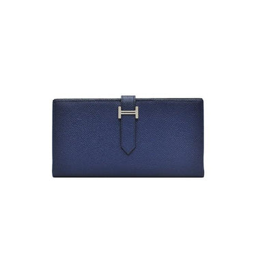 Blue Bearn Soufflet Veau Epsom Wallet (Rented Out)