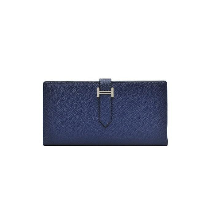 Hermes wallet blue 2025